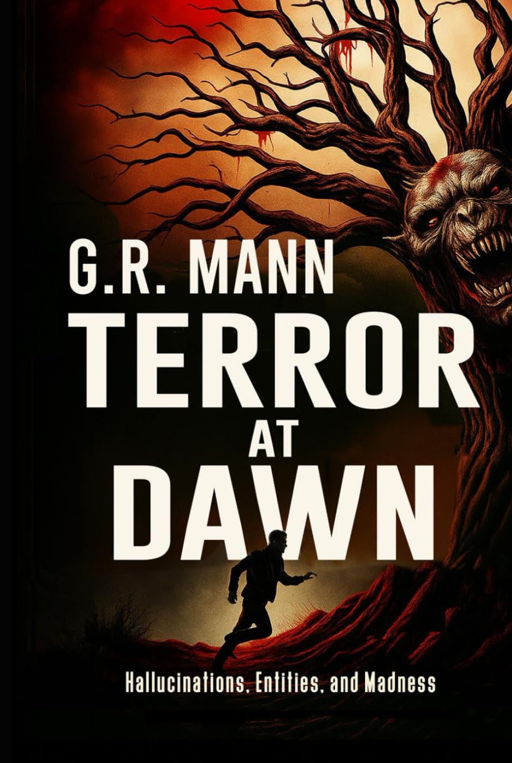 Terror at Dawn: Psychological horror amidst hallucinations, entities, and madness.
