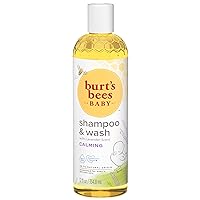 Vista 56 de Burt's Bees Champú y lavado en espuma sensible al bebé, sin fragancia, sin desgarros, probado por pediatras, 97.5% de origen natural, 8.4 onzas