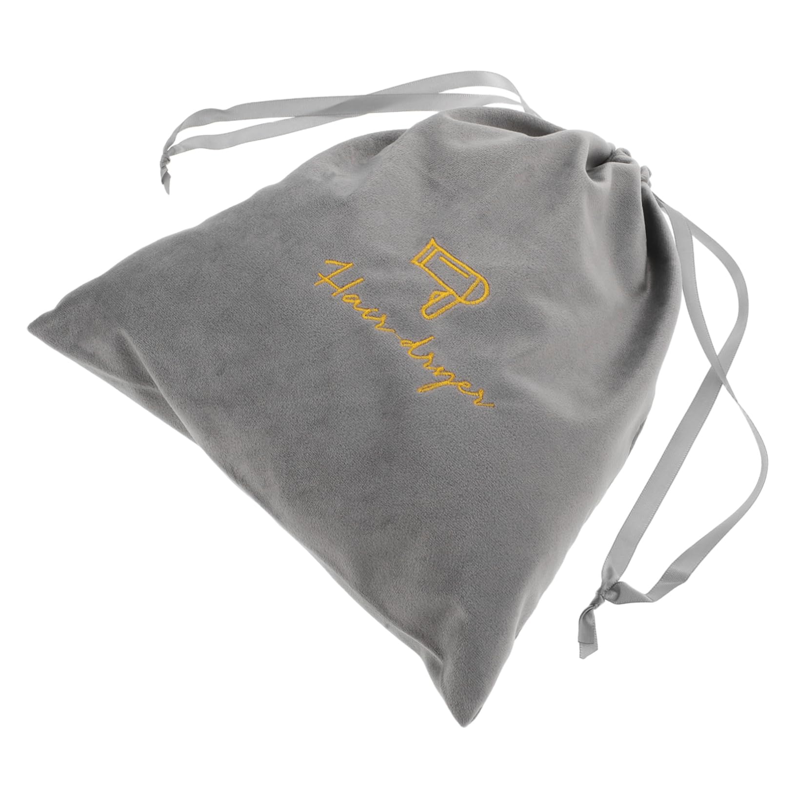NOLITOY Portable Travel Hair Dryer Storage Bag Compact Organizer Pouch for Home Hotel Travel Use Grey Ideal for