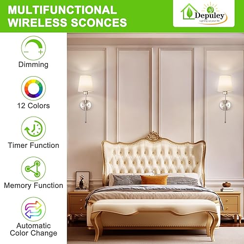 Miniatura 2 de Depuley Lámparas industriales de tocador de baño de 3 luces, lámpara de pared de baño de granja, apliques de pared de jaula de metal vintage para