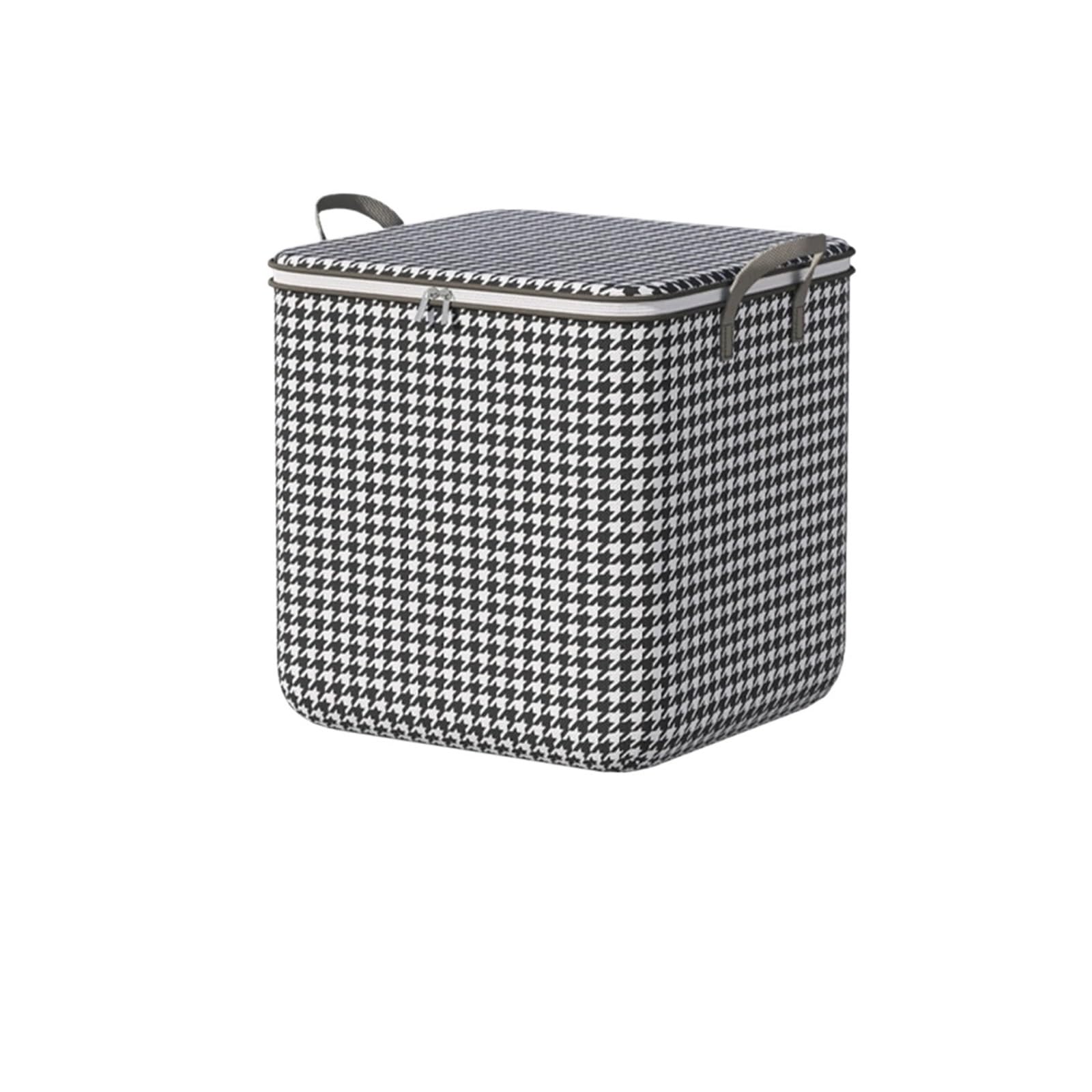 DSFIHJO Clothes Storage Bag with Zipper and Handle Foldable Blanket Storage Box Large Capacity Blanket Clothes Organizer Portable Cloth(100L)