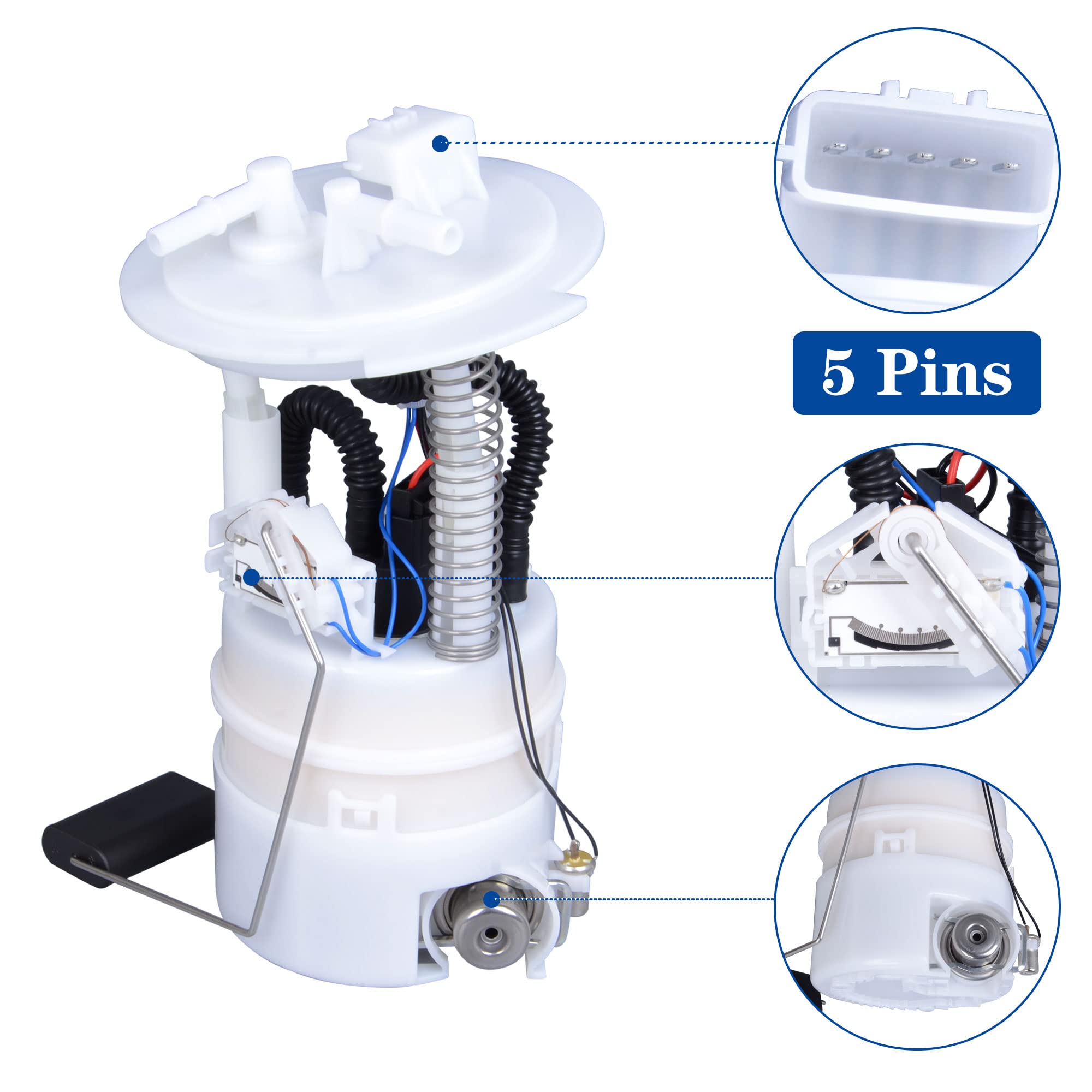 Herko Fuel Pump Module 296GE For Nissan Maxima & Altima 2.5L/3.5L 2007-2014