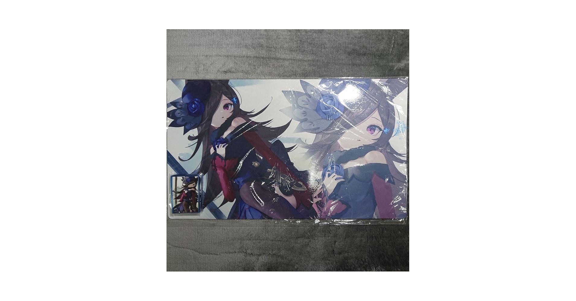 β1 ウマ娘 青い炎&短剣 ライスシャワー スリーブ&プレイマット Amazon.co.jp: β1 ウマ娘 目に宿る青い炎 ライスシャワー スリーブ