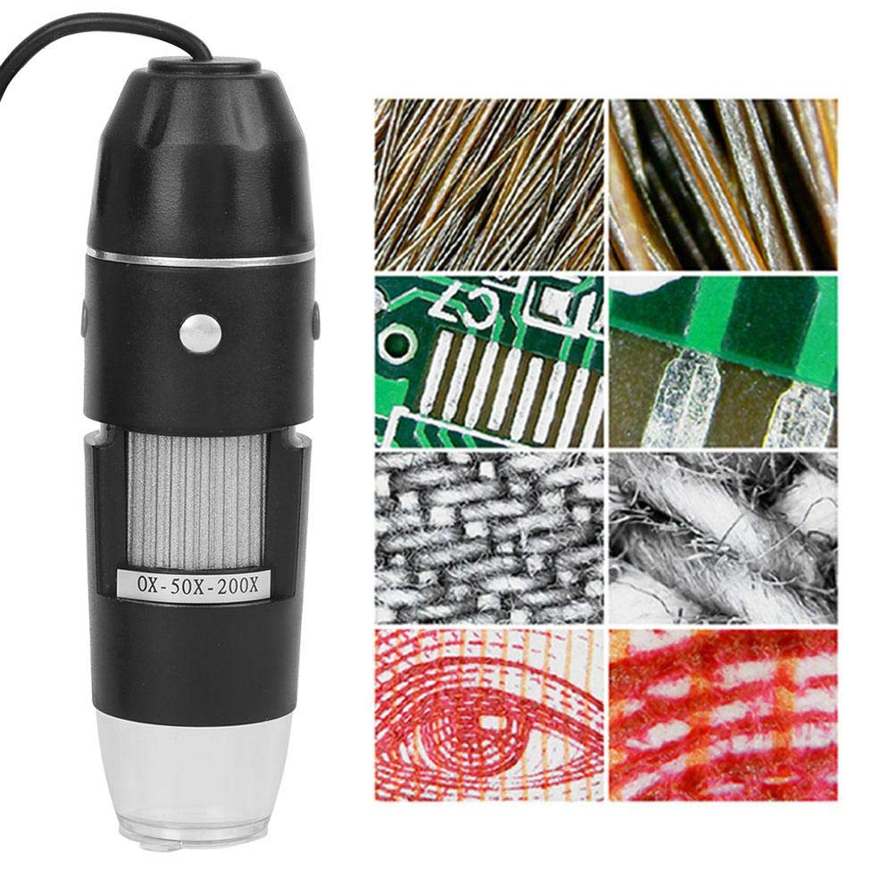Digitales USB-Mikroskop, T03500X Mikroskop-Kamera, tragbar, umweltfreundlich, matt, elektronische Geräte für Experimente und Forschung