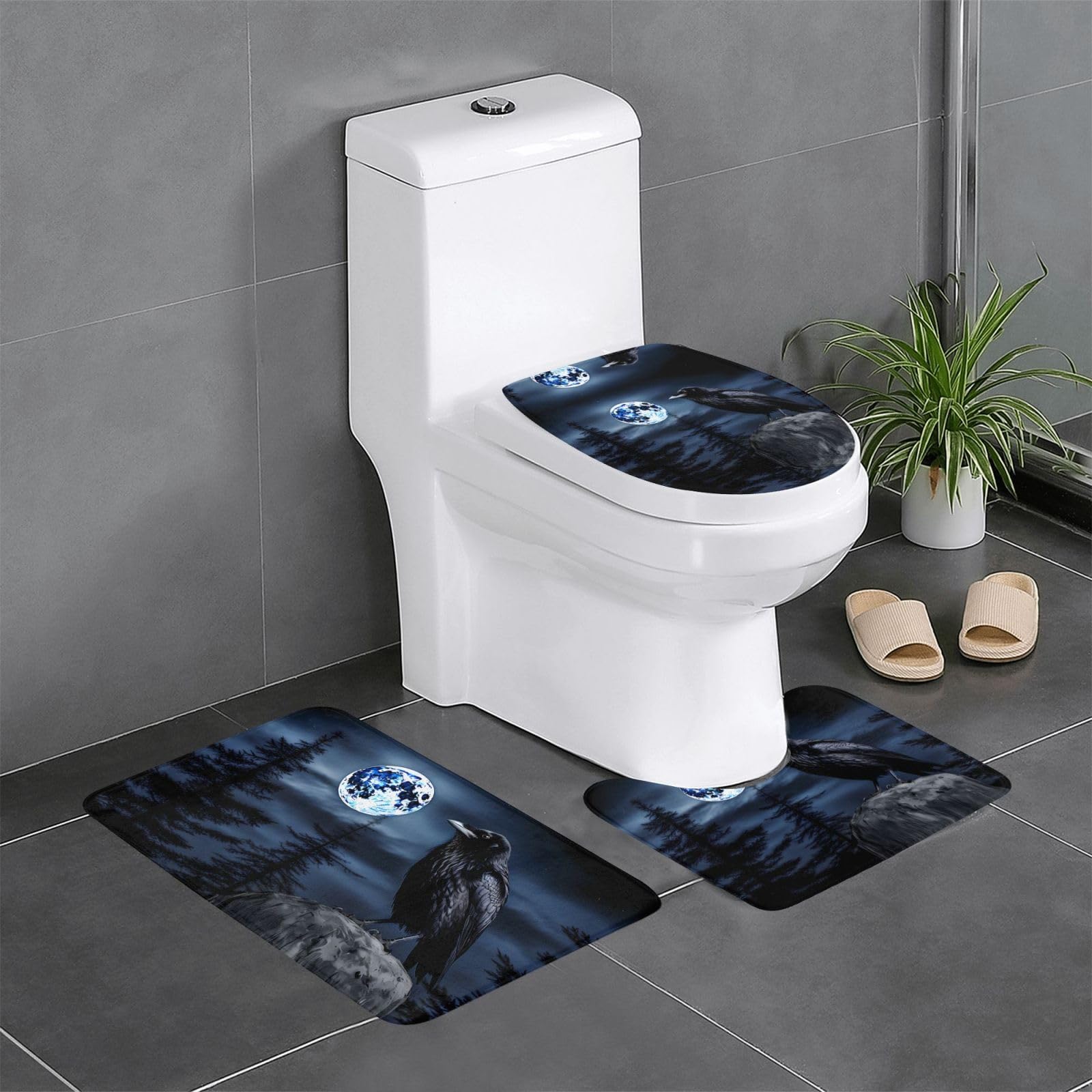 Tapis de salle de bain antidérapants pour une sortie de baignoire douce