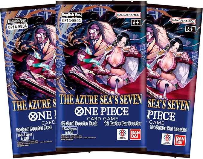 One Piece TCG: Caja de Sobres The Azure Sea's Seven (OP-14) miniatura 4