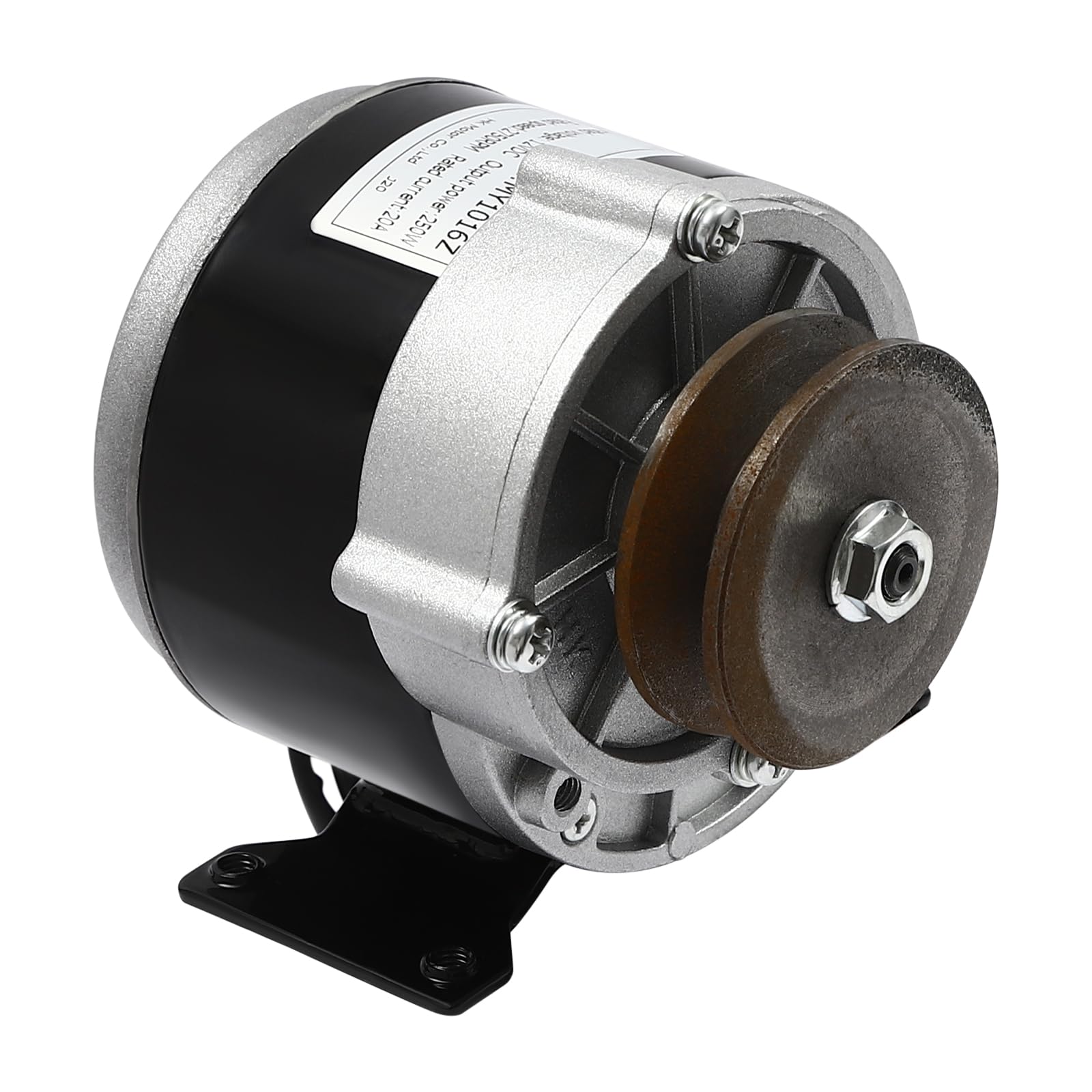 Motore elettrico con riduttore di ingranaggio, 12 V, 250 W, motore elettrico a sospensione, 2750 giri/min, fino a 100 kg di carico, motore a corrente continua per go-kart