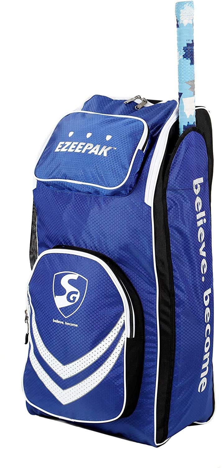 SkihiSG Ezeepak Duffel Cricket Kit Bag Full Size with Shoulder Straps and Handle for Men/Single Player/Individual Personal Cricket Kit Bags