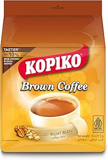 Brown Instant Coffee Mini Bag 10 Sachets x 27.5g