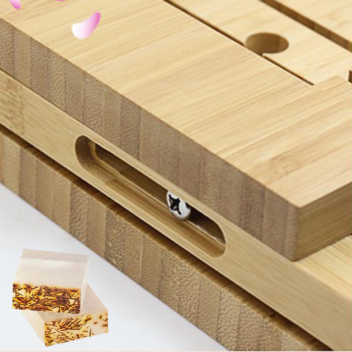 Outil de découpe de savon, épaisseur réglable, kit de fabrication de savon avec sac de rangement, outil professionnel pour savon fait main