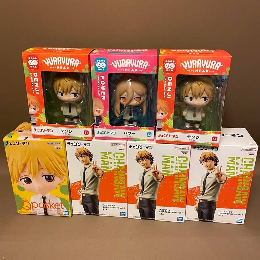 Amazon | チェンソーマン フィギュア 7体セット | アイドル・芸能人
