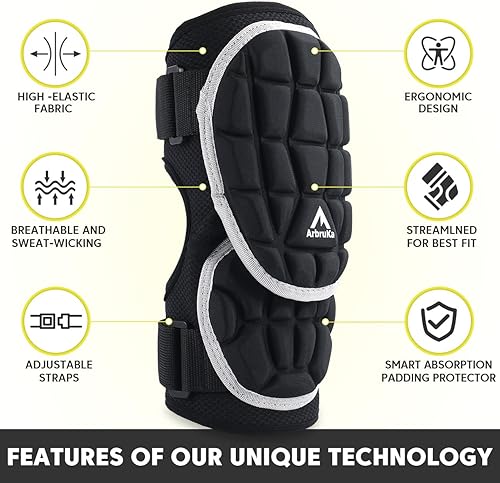 Miniatura 2 de Batters - Codera de béisbol y sóftbol, codera, protección de antebrazo, juvenil, adulto