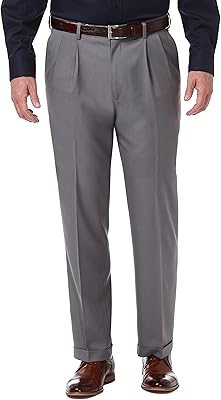 Men's Premium Comfort Classic Fit Pleat Front Pant Reg. and Big & Tall Sizes