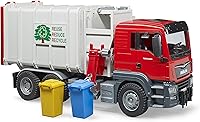 Vista 1 de Bruder Toys 03761 Camión de basura de carga lateral Man TGS