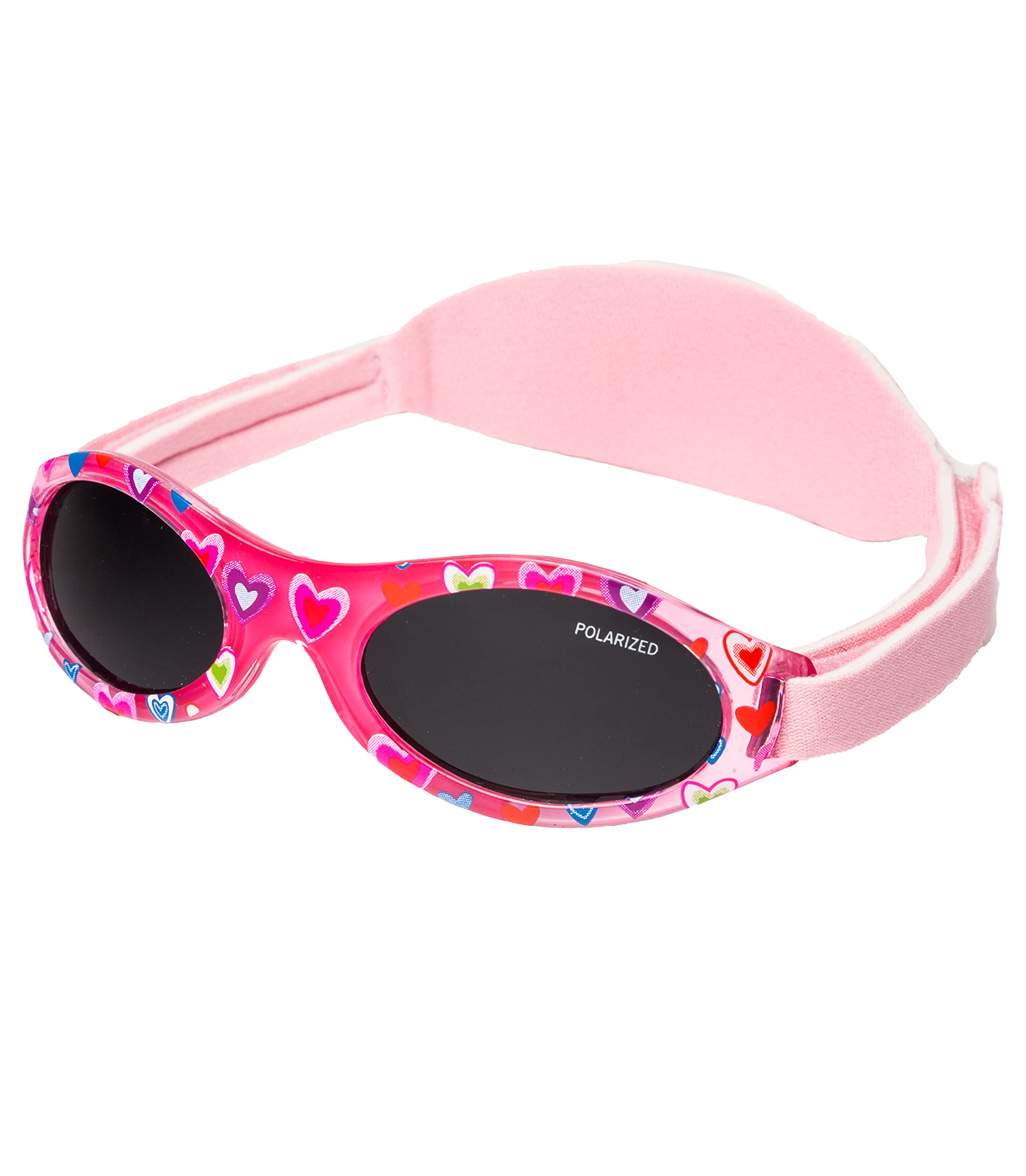 Kiddus Gafas de Sol Premium Polarizadas para bebé niña niño. 0 meses a 2 años. UV400 protección 100% contra rayos UVA y UVB. Suave puente de Silicona para la nariz. Banda ajustable de Neopreno