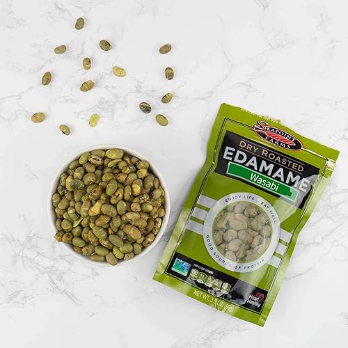 Miniatura 7 de Seapoint Farms - Edamame asado seco, bocadillo sin gluten, 4 onzas