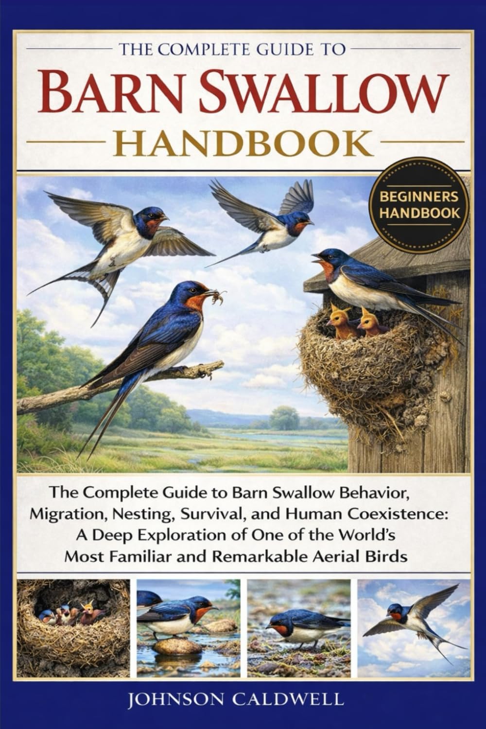 THE COMPLETE GUIDE TO BARN SWALLOW HANDBOOK: The Complete Guide to Barn Swallow Behavior, Migration, Nesting, Survival, and Human Coexistence: A Deep ... Most Familiar and Remarkable Aerial Birds