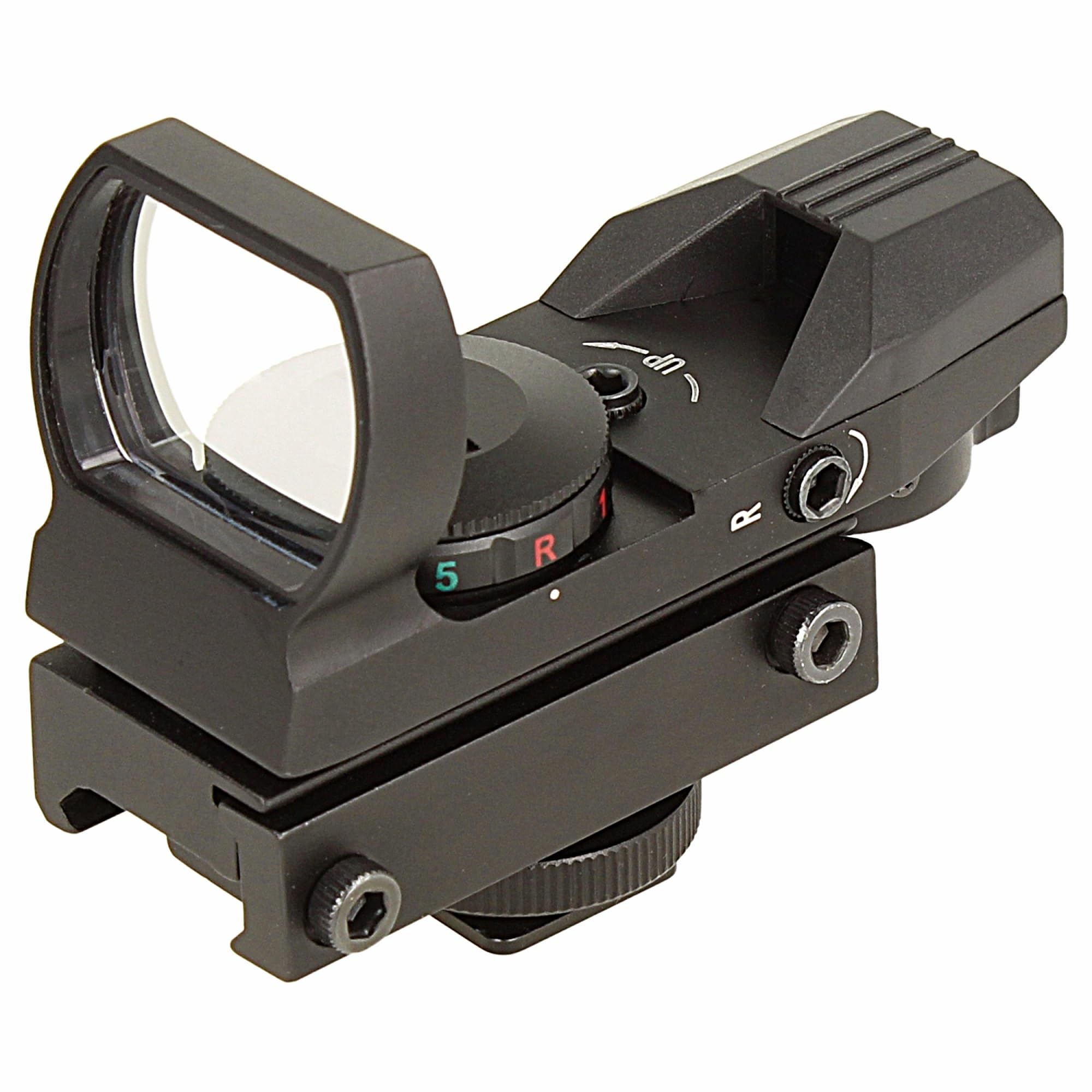 Minadax Red Dot Dot vizier voor grote camera's Hotshoe-adapter, voor snelle doelen, sportfotografie, dierenfotografie, Wildlife, astrofotografie