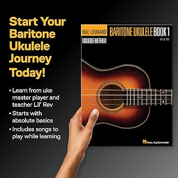Amazon.com: Lil' Rev – Hal Leonard Baritone Ukulele Method