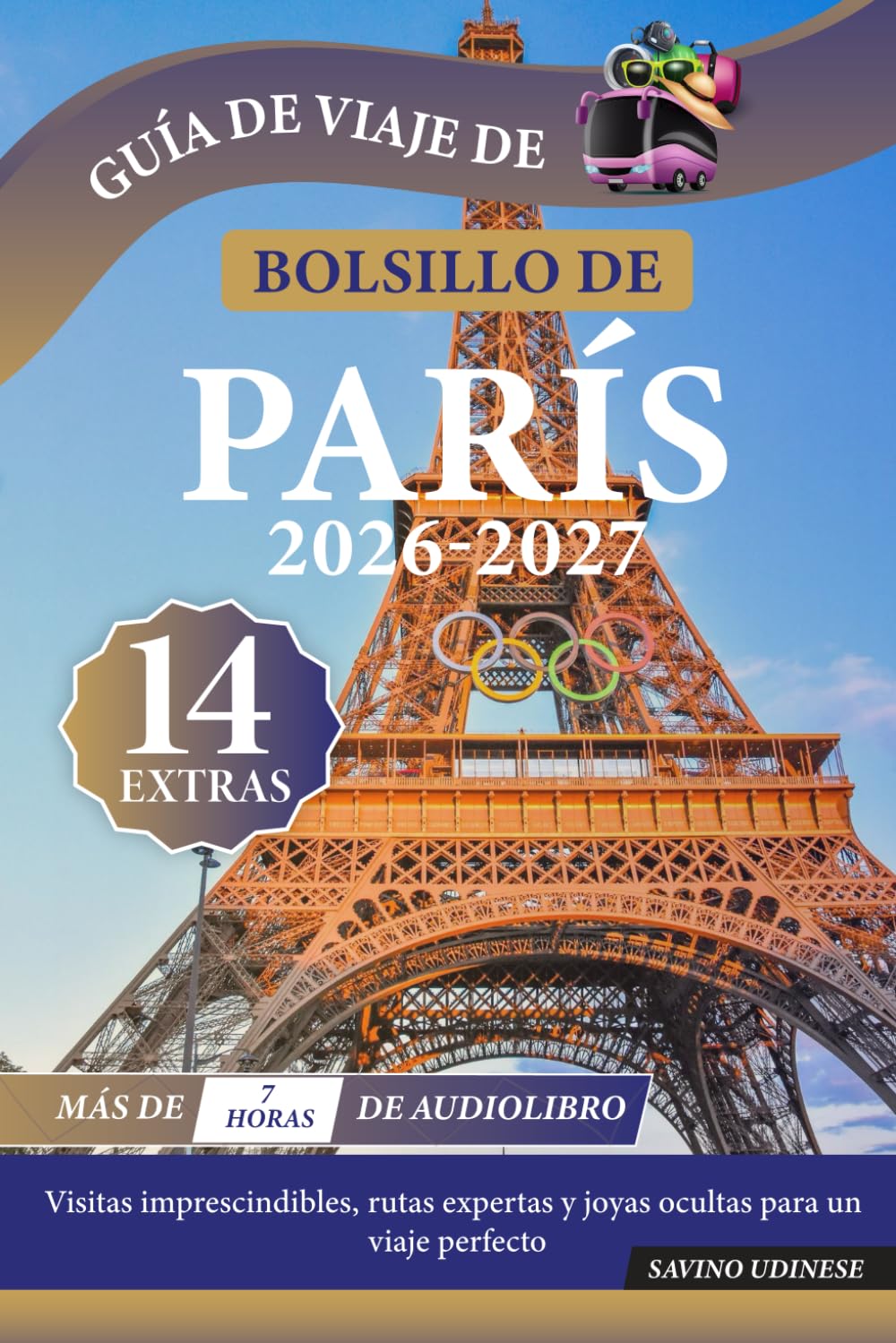 Guía de viaje de bolsillo de París: Visitas imprescindibles, rutas expertas y joyas ocultas para un viaje perfecto