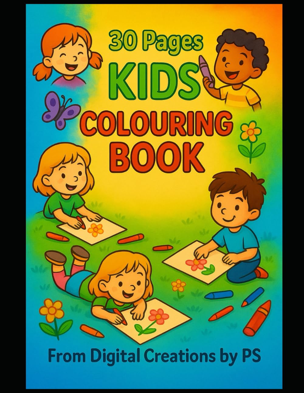 Fun & Creative Coloring Adventures for Kids: Color Book