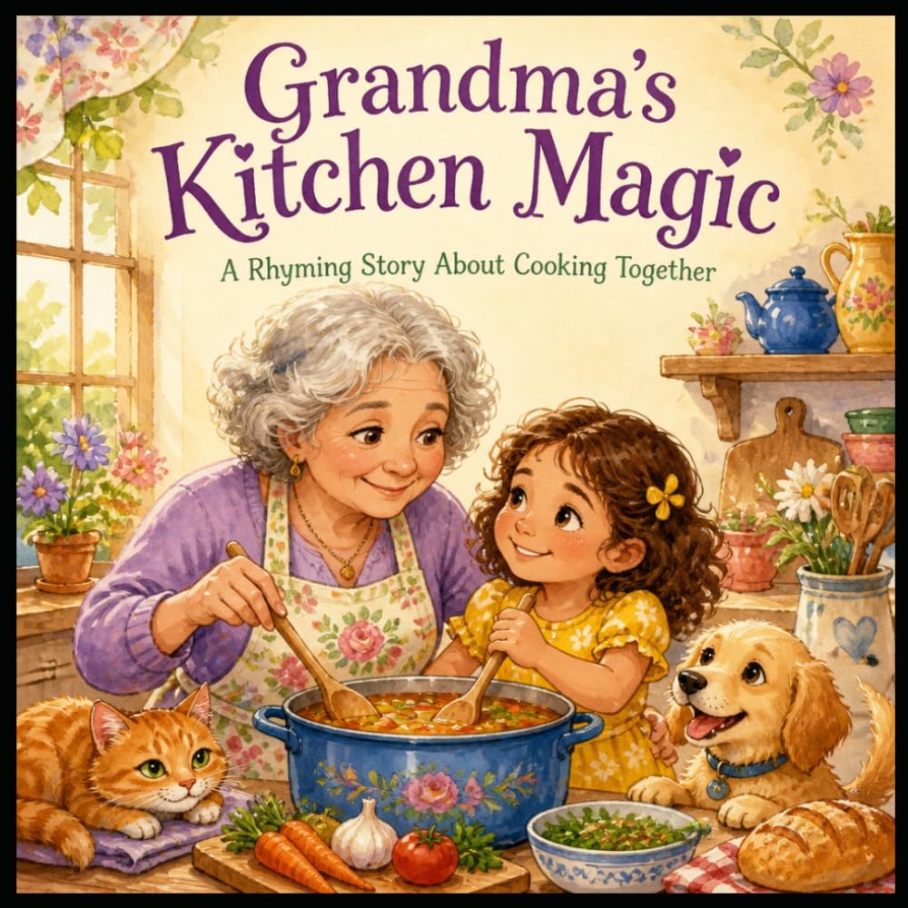 Grandma's Kitchen Magic (Grandma & Grandpa Adventures: Rhyming Picture Books for Kids)