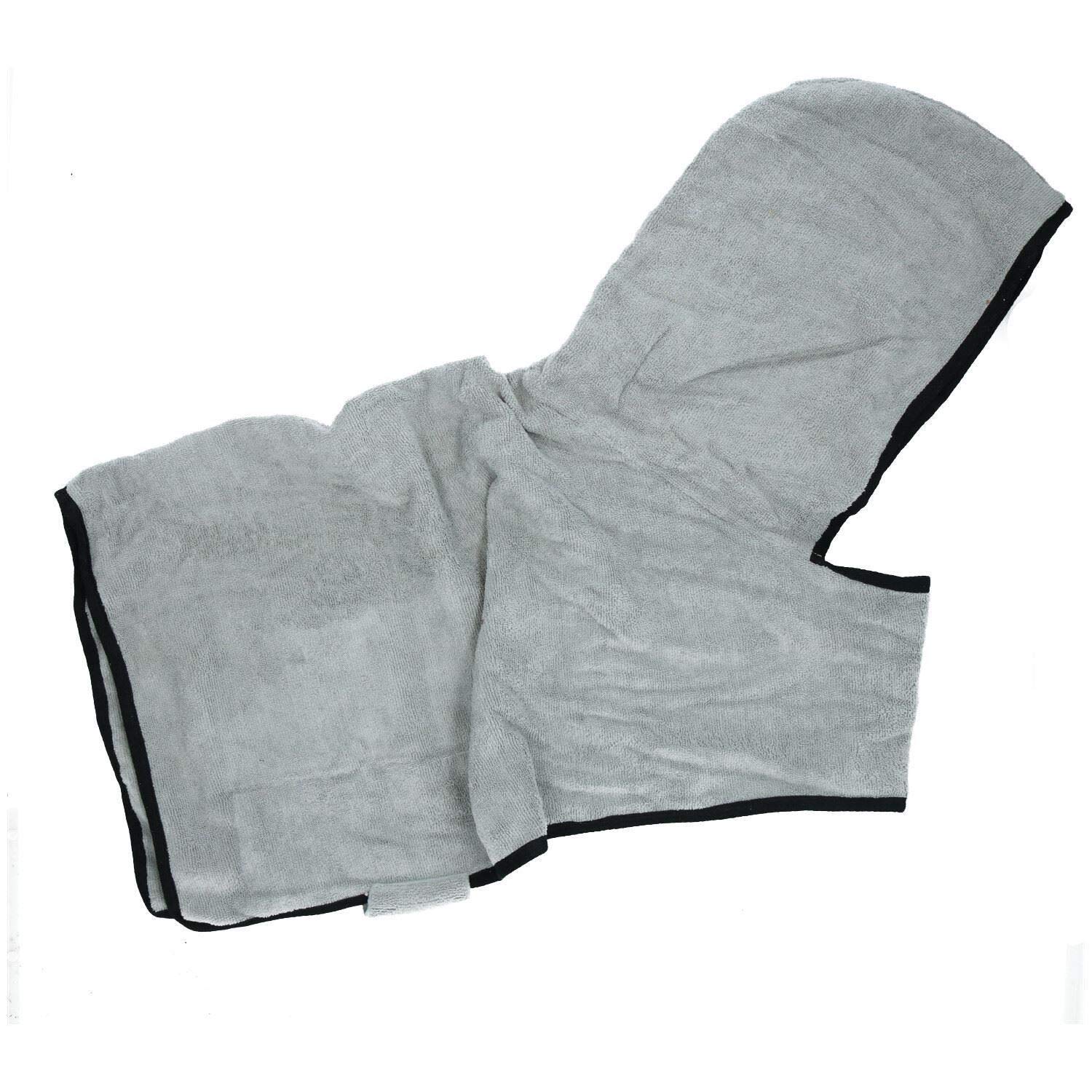 Serviette de séchage en microfibre pour chien taille M fini l'odeur