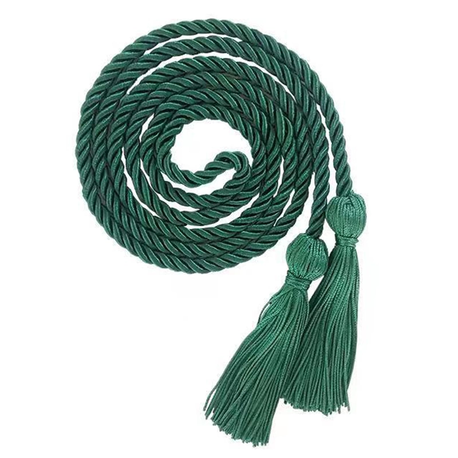 Cord with Tassels for Grad Day and Graduation Student, Tassels for College White