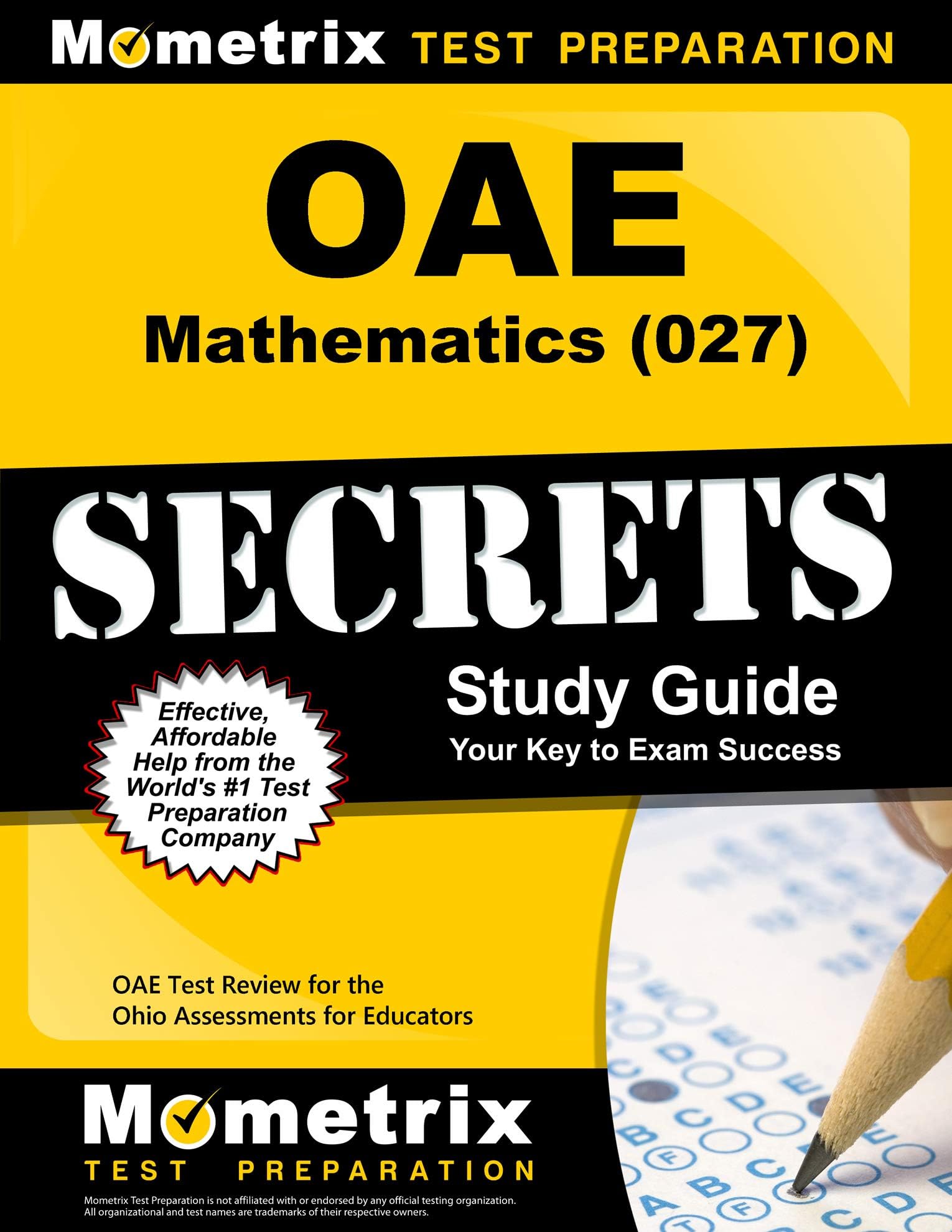 OAE Mathematics (027) Secrets Study Guide: OAE Test Review for the Ohio Assessments for Educators