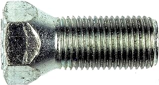 Dorman 610-019 9/16-18 Wheel Bolt - 3/4 In. Hex, 1 In. Length Compatible with Select Models, 10 Pack