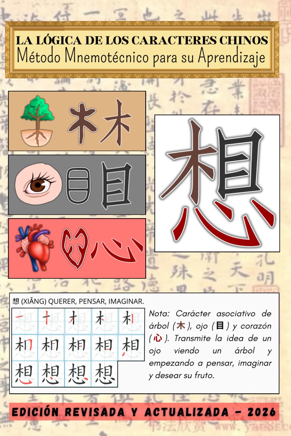 La Lógica de los Caracteres Chinos: Método Mnemotécnico para su Aprendizaje (Libros para Aprender el Idioma Chino Mandarín) (Spanish Edition)      Paperback – January 6, 2024