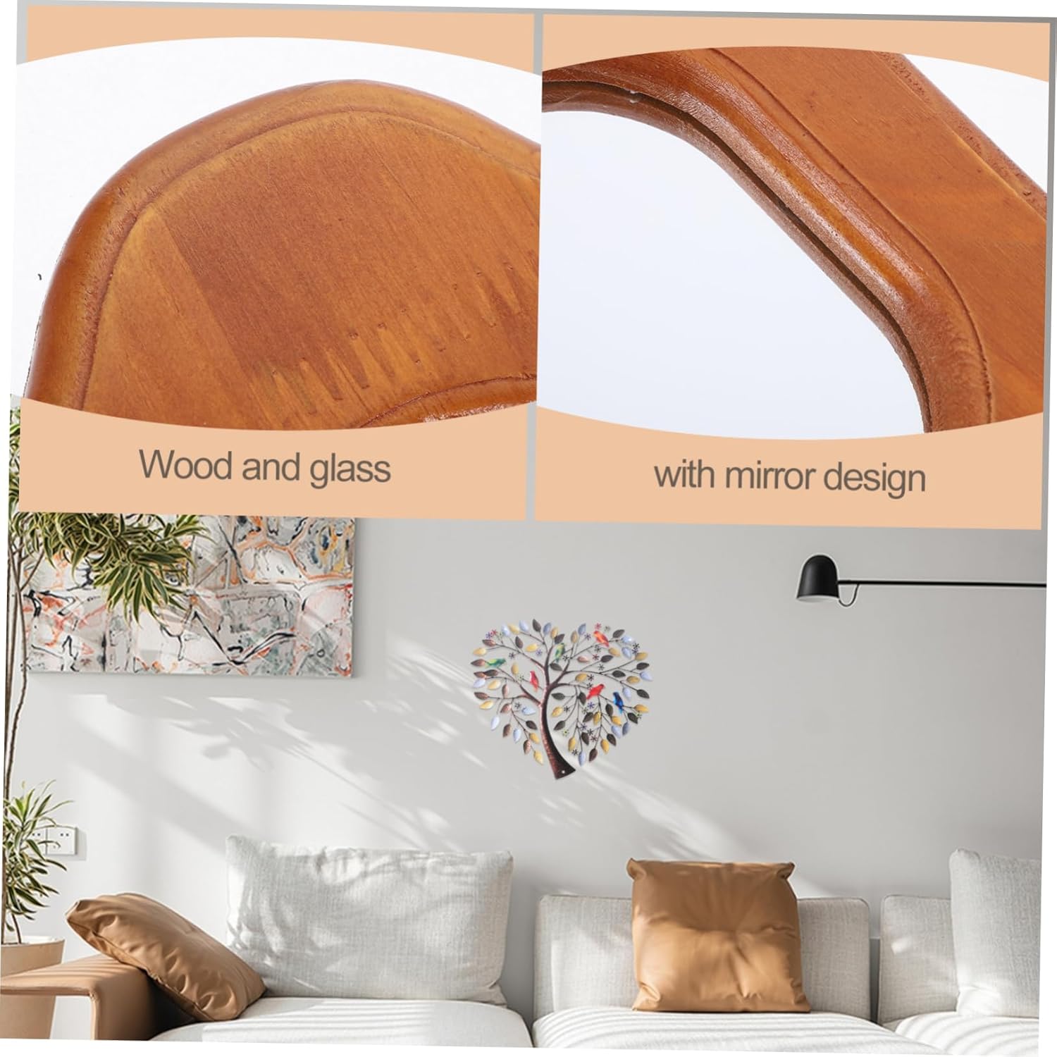 Wall Mounted Candle Holder Vintage Rustic Wall Art for Living Room Bedroom Dining Room Decor for Weddings and Special Occasions