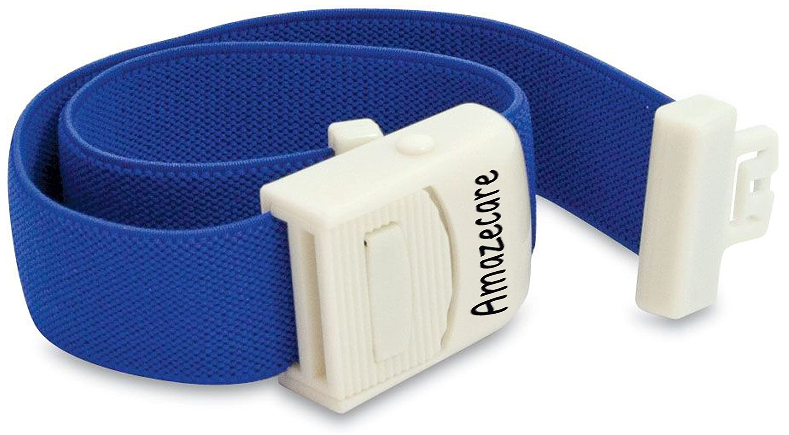 Tourniquet Elastic Belt for Blood Collection with Plastic Buckle (Reusable)