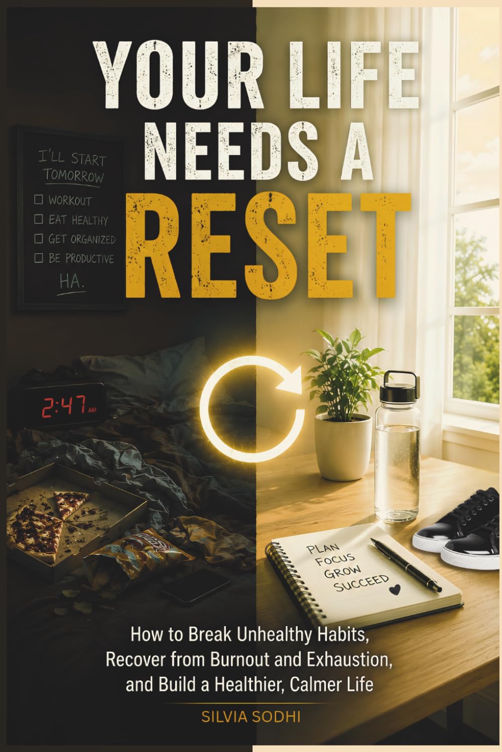 Your Life Needs a Reset: How to Break Unhealthy Habits, Recover from Burnout and Exhaustion, and Build a Healthier, Calmer Life.