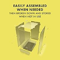 Vista 8 de Zilla Micro Hábitat Terrario, Arrbóreo, con Pestillo de Bloqueo, para Isópodos, Arañas, Insectos, Pequeño