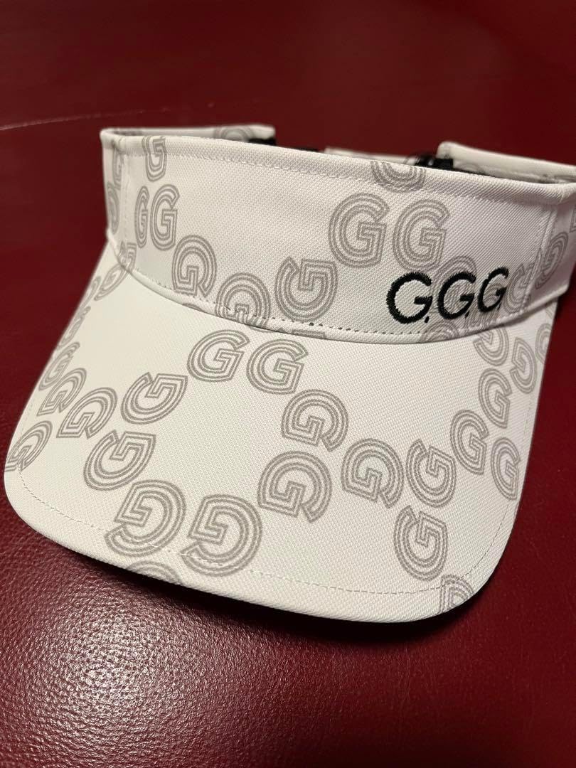 GGG Great Golf Garment サンバイザー ホワイト Great Golf