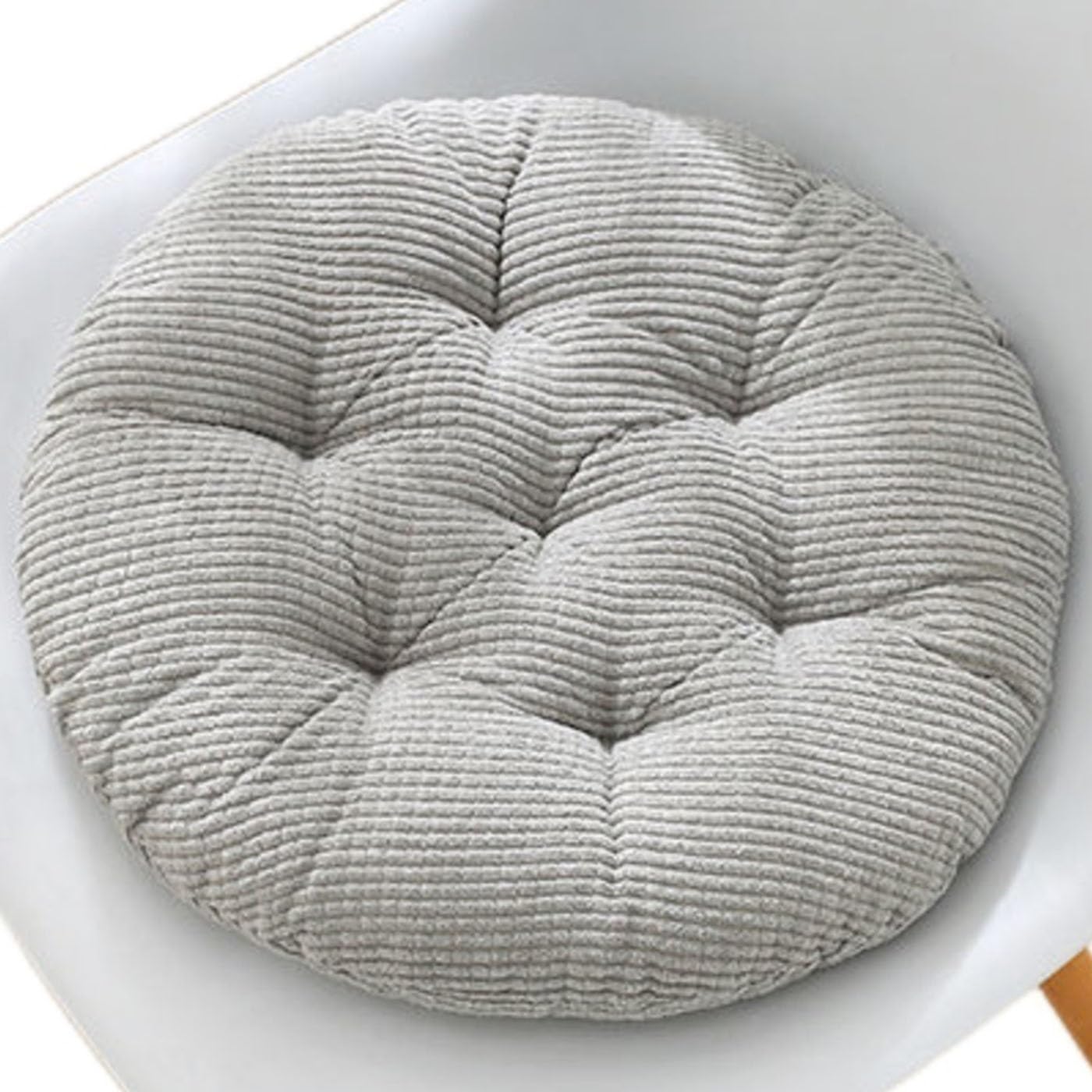 Zzdzw Color 13 Round Chair Cushion Dia 35 40 45 50 Cm Circular Chair Pad Outdoor Indoor Seat Cushion For Seat Is Very Soft Butt Pad For Kitchen Stool Cushions For Chairs Decoration(,45X45 Cm)