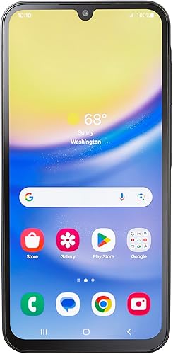Miniatura 12 de total wireless Samsung A15 5G Teléfono inteligente prepago bloqueado, 64 GB, negro - Incluye llamadas ilimitadas de $40, texto y datos plan de 30