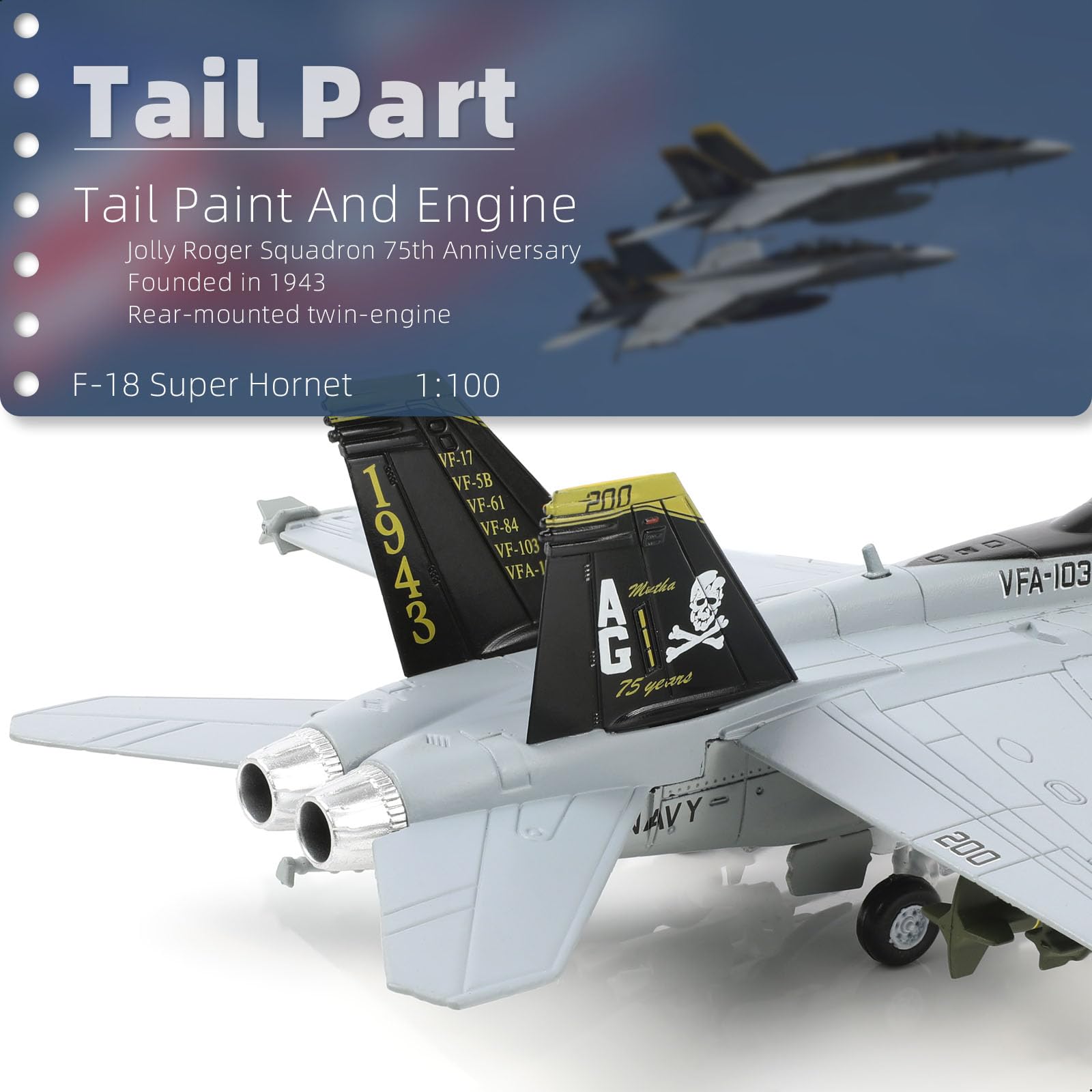 Amazon.co.jp: NUOTIE 1/100 F/A-18 スーパーホーネット 金属ダイ