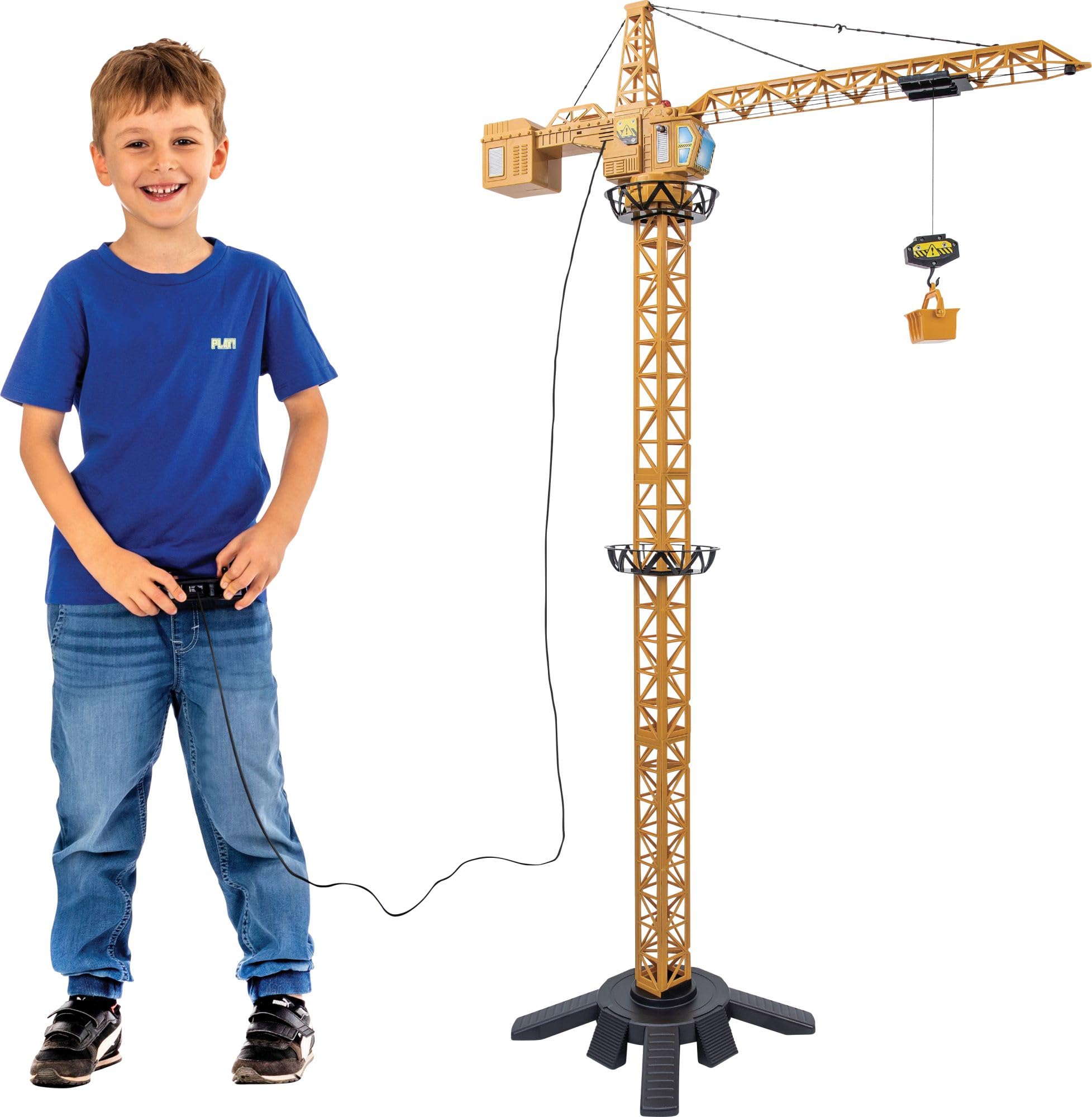Racer - Gru per sterzo radiocomandato, 126 cm