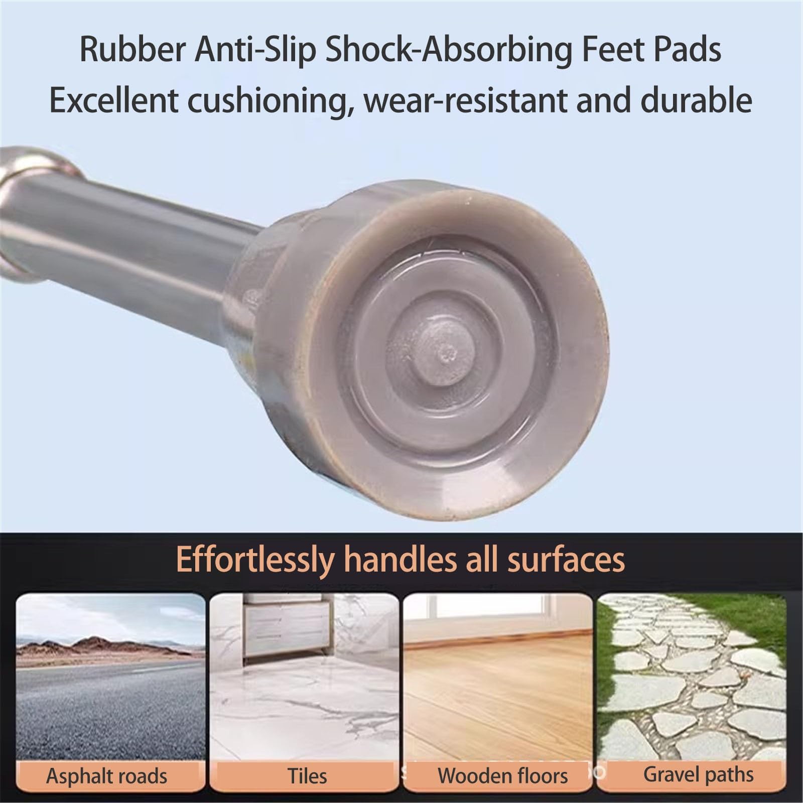 Muletas Para Antebrazo, Aptas Para Viajar Altura Ajustable Apoyo Ligero Muletas De Brazo Ideales Para Lesiones De Tobillo, Esguinces O Cirugía De Rodilla(Silver)
