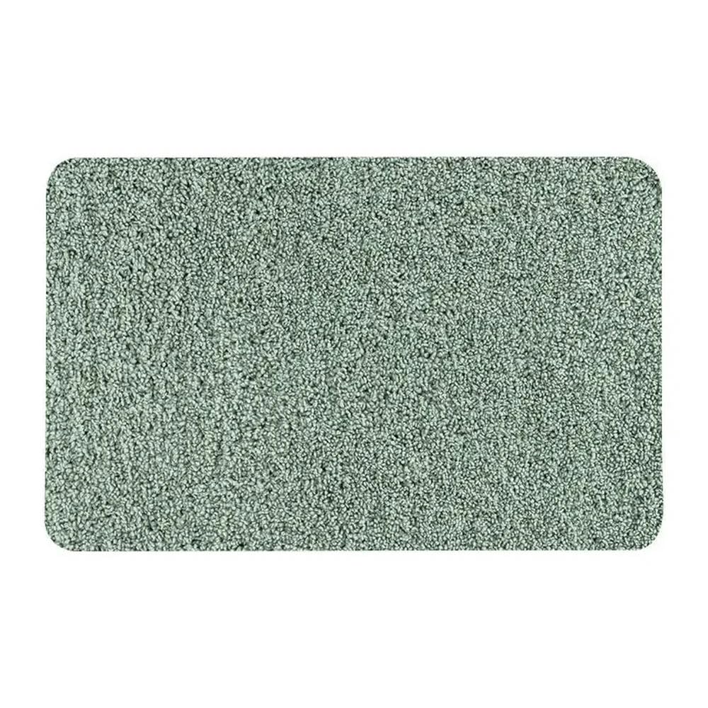 Tappeto da bagno in cotone felpato spesso, morbido, assorbente, ad asciugatura rapida, antiscivolo, per casa, tappeto da bagno di lusso, decorazione per il bagno, lavabile in lavatrice