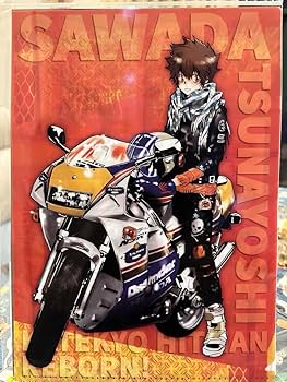 Amazon.co.jp: 家庭教師ヒットマンreborn クリアファイル2点 沢田綱吉