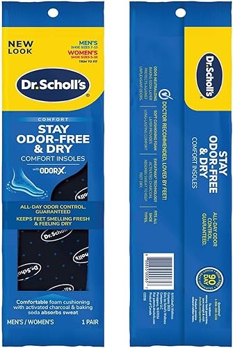 Miniatura 2 de Dr. Scholl 's odor-x, plantillas contra el olor, se amolda para adaptarse 1 par, 5