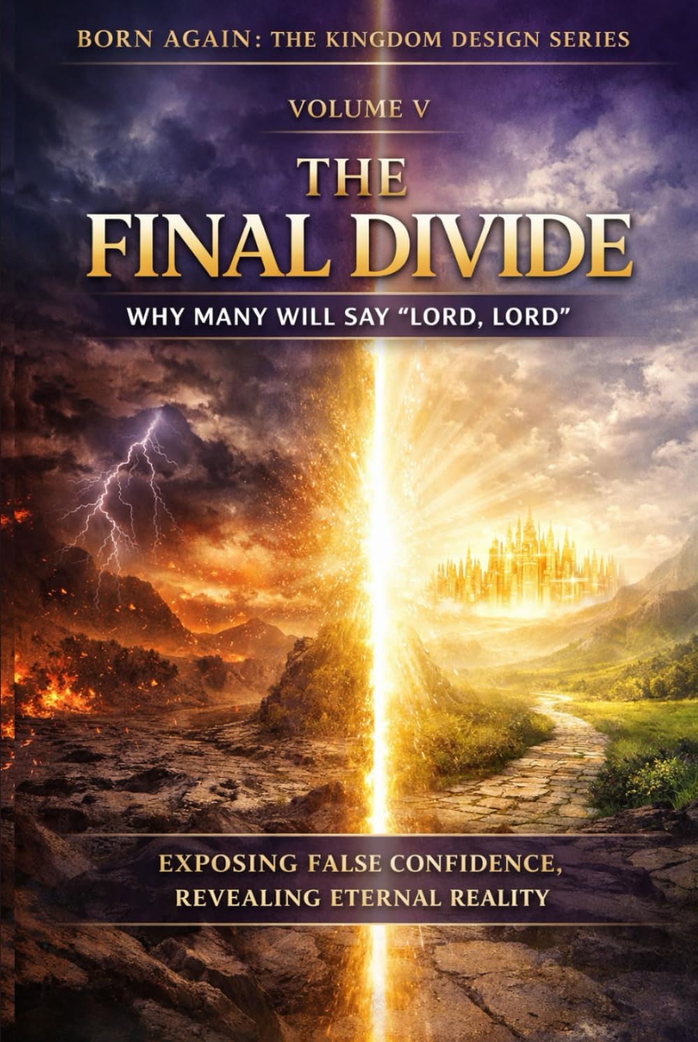 VOLUME V — The Final Divide: Why Many Will Say “Lord, Lord” (BORN AGAIN — THE KINGDOM DESIGN SERIES)