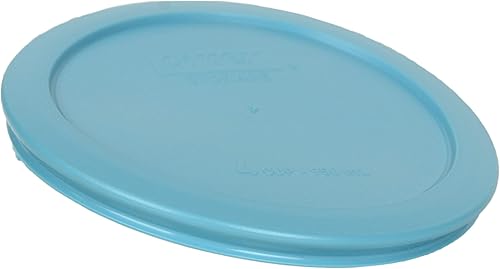 Miniatura 5 de Pyrex 7201-PC 4 tazas Surf Blue tapa de almacenamiento de alimentos de repuesto, fabricada en los Estados Unidos, paquete de 2