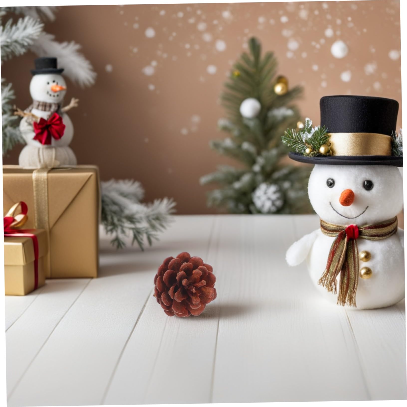 120 Piezas Mini Piñas para Manualidades Conos Naturales Secos Reutilizables Decoraciones Navideñas para Adornos Coronas y Bodas Pequeño para Proyectos Detallados