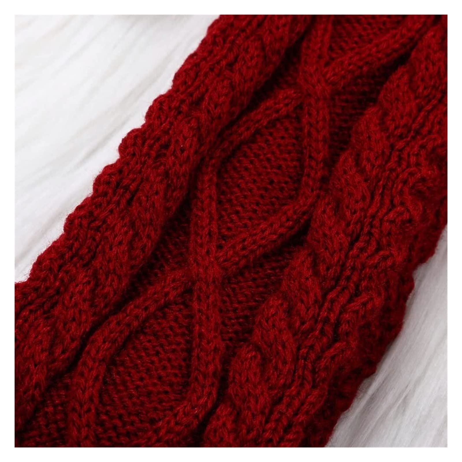 Skarpety Do Codziennego Noszenia Damskie Dzianinowe Zakolanówki ， Pończochy Do Butów Zimowych Extra Long Over Knee High Leg Warmers
