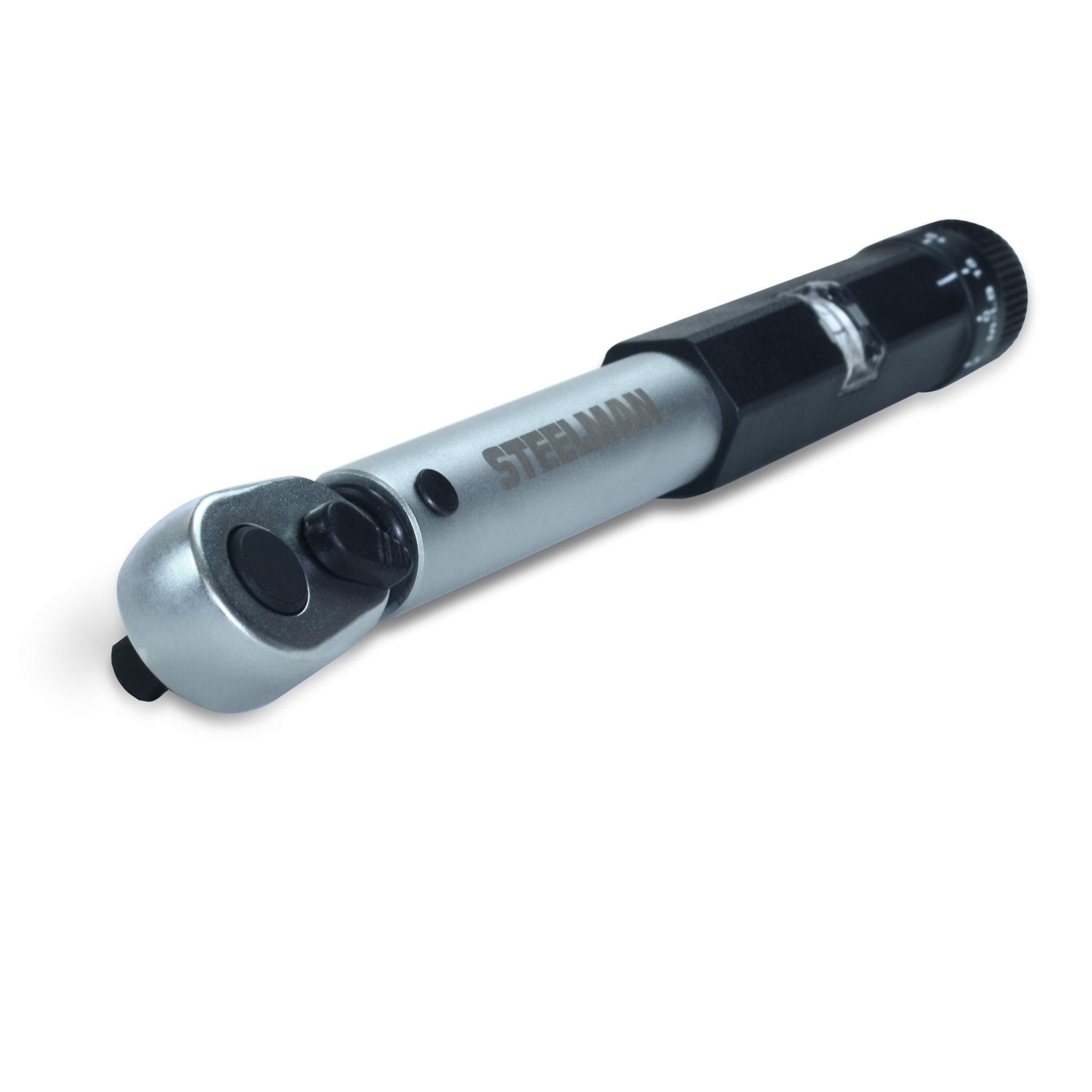 Steelman 1/4-Inch Drive Micro-Adjustable Torque Wrench Tool, 30