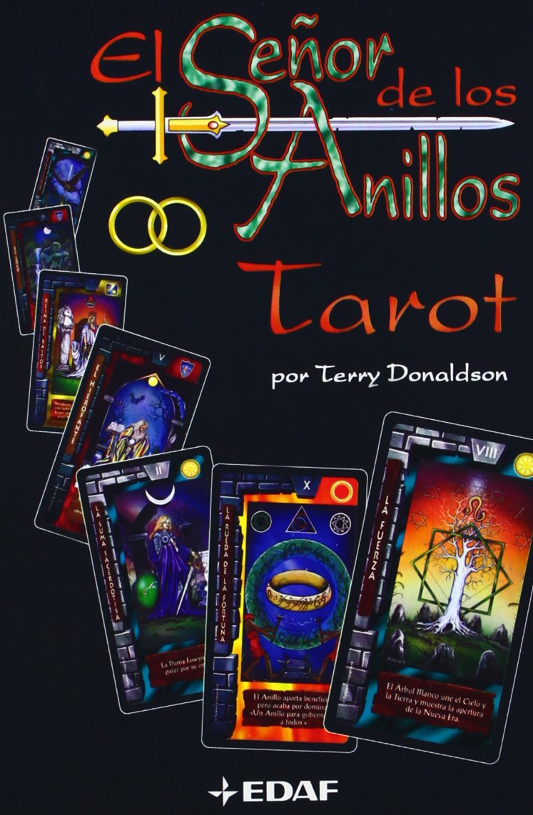 El señor de los anillos / The Lord of the Rings: Baraja de Tarot, Juego de Cartas y Libro